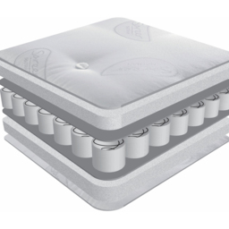 Sareer Matrah Single Aspire Kids Pocket Memory Mattress - White - Wilko - thumbnail 5