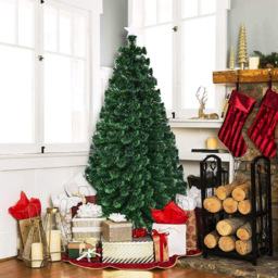Shatchi Nebula Fibre Optic Artificial Christmas Tree 3ft - Green - Wilko - thumbnail 3