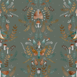 furn. Lunawood Super King Fern Green Duvet Set - Wilko - thumbnail 6