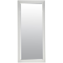 Langton Shabby Chic White Dress Mirror 160 x 73cm - MirrorOutlet - Wilko