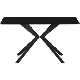 Monaco Dining Table Black - Wilko - thumbnail 4
