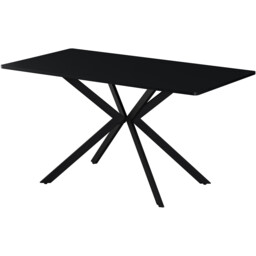 Monaco Dining Table Black - Wilko - thumbnail 2