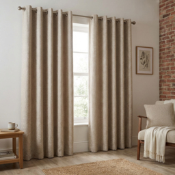 Maison Blackout Curtain Natural 168cm 183cm - Wilko - thumbnail 6