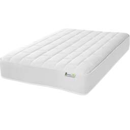 Starlight Beds Deep Small Double White Big Brick Memory Foam and Spring Mattress - Wilko