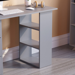 VIDA DESIGNS Mason Computer Desk Grey - Size: 72 x 120 x 49cm - Wilko - thumbnail 4
