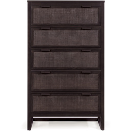 Teamson Home Hatteras 5 Drawer Espresso Dresser - Wilko - thumbnail 4