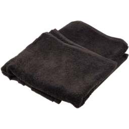 Soft Turkish Cotton Dark Grey Terry Dobby Bath Sheet - Wilko