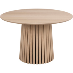 Florence Christo Round 4 Seater Dining Table White Oak - Furniture To Go - Wilko - thumbnail 4