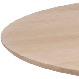 Florence Christo Round 4 Seater Dining Table White Oak - Furniture To Go - Wilko - thumbnail 5