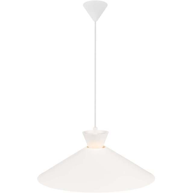 Nordlux Dial 45 White Pendant Light - Size: 17.5 x 45 x 45cm - Wilko - image 1