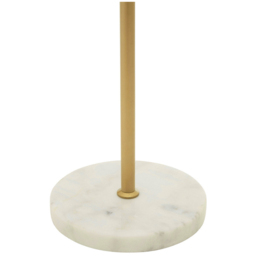 Premier Housewares Gold Finish Metal Floor Lamp - Size: 28 x 28 x 157cm - Wilko - thumbnail 5
