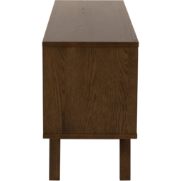 Florence A Line 4 Drawer Smoked Oak Sideboard with Sliding Door - Brown - Furniture To Go - Wilko - thumbnail 5