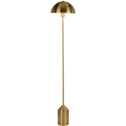 Lighting Collection Brea 2 Tier Navy Cotton Ceiling Shade - Size: 154 x 30 x 30cm - Gold - Wilko - thumbnail 4
