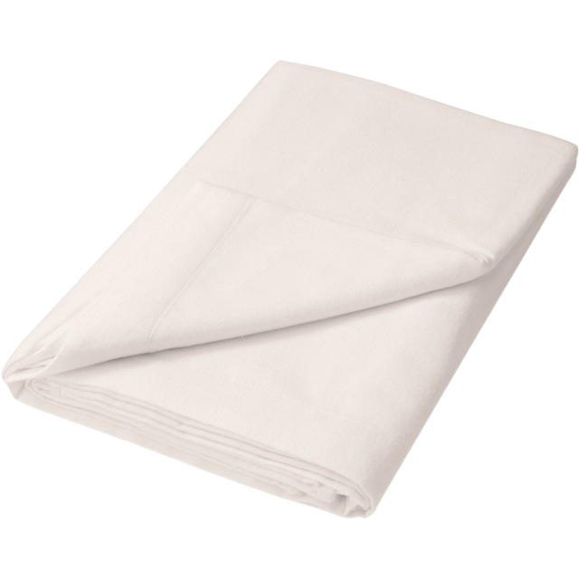 Helena Springfield Double Ivory Brushed Cotton Flat Bed Sheet - Wilko - image 1