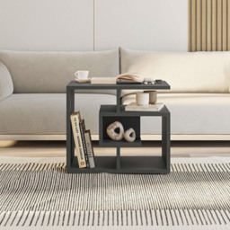 Decortie Labirent Anthracite Grey Multipurpose Coffee Table - Size: 45 x 54 x 40cm - Black - Wilko - thumbnail 6
