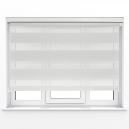 Caecus Day Night Roller Blind White 110cm - Wilko - thumbnail 1