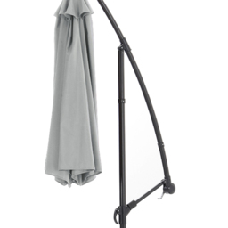 Living and Home Light Grey Cantilever Parasol with Cross Base 3m - Wilko - thumbnail 7