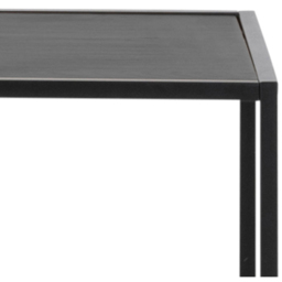 Florence Seaford 5 Shelf Black Large Metal Asymmetrical Bookcase - Furniture To Go - Wilko - thumbnail 6