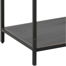 Florence Seaford 5 Shelf Black Large Metal Asymmetrical Bookcase - Furniture To Go - Wilko - thumbnail 7