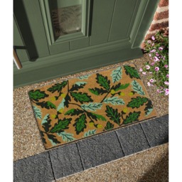 Eselle RHS Autumn Oak Green Coir Door Mat 45 x 75cm - Size: 45 x 75 x 1.5cm - Wilko - thumbnail 3