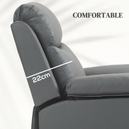 Portland Grey Power Lift Recliner Electric Chair with Remote - Size: Single - Wilko - thumbnail 7