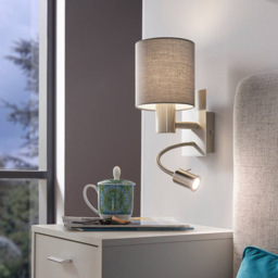 EGLO Pasteri Wall and Reading Light - Size: 15.0 x 19.5 x 38.0cm - Wilko - thumbnail 3
