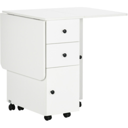 Portland 6 Seater Extendable Dining Table White - Wilko - thumbnail 3
