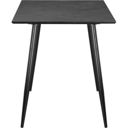 Loft24 Monza 4 Seater Grey Oak Rectangular Dining Table - Fishbone Greyoak/Black - Wilko - thumbnail 5