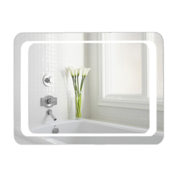 LED Wall Mounted Steam Free Illuminated Bathroom Mirror 80 X 60Cm - Size: 4.2 x 80 x 60cm - Living and Home - Wilko - thumbnail 6