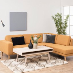 Florence Marte Single Shelf White Oak Coffee Table - Size: 50 x 130 x 70cm - Furniture To Go - Wilko - thumbnail 6