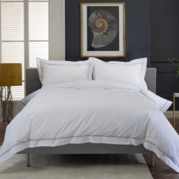 The Lyndon Company Hampstead Double Silver Duvet Set - Wilko