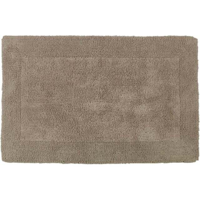 Allure Bath Fashions Elegance Mocha Reversible Bath Mat 53 x 85cm - Brown - Wilko - image 1