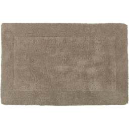 Allure Bath Fashions Elegance Mocha Reversible Bath Mat 53 x 85cm - Brown - Wilko