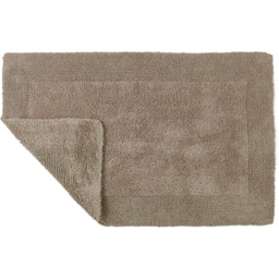 Allure Bath Fashions Elegance Mocha Reversible Bath Mat 53 x 85cm - Brown - Wilko - thumbnail 4