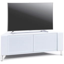 MDA Designs Corvus 2 Door White TV Cabinet - Size: 45 x 120 x 47cm - Wilko - thumbnail 5