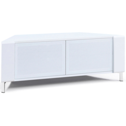 MDA Designs Corvus 2 Door White TV Cabinet - Size: 45 x 120 x 47cm - Wilko - thumbnail 3