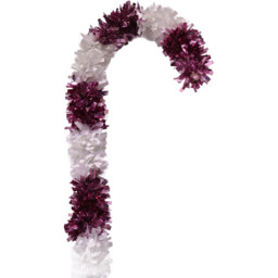 LED Candy Cane Decoration Pink - Candy Cane Lane - Wilko - thumbnail 6