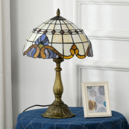 Portland Decorative Table Lamp - Size: 48 x 30 x 30cm - Multi - Wilko - thumbnail 7