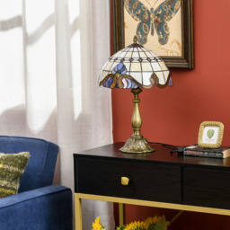 Portland Decorative Table Lamp - Size: 48 x 30 x 30cm - Multi - Wilko - thumbnail 5