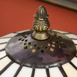 Portland Decorative Table Lamp - Size: 48 x 30 x 30cm - Multi - Wilko - thumbnail 4
