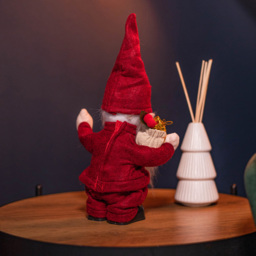 Samuel Alexander Red Musical Walking Gonk Christmas Decoration 28cm - Size: 28 x 14 x 7cm - Wilko - thumbnail 7
