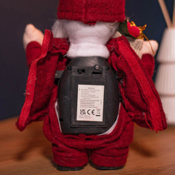 Samuel Alexander Red Musical Walking Gonk Christmas Decoration 28cm - Size: 28 x 14 x 7cm - Wilko - thumbnail 5