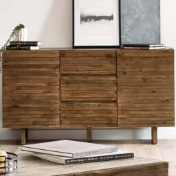 Julian Bowen Woburn 2 Door and 3 Drawer Sideboard - Brown - Wilko