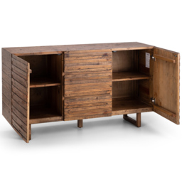 Julian Bowen Woburn 2 Door and 3 Drawer Sideboard - Brown - Wilko - thumbnail 7