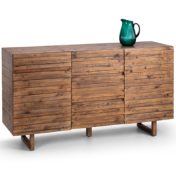 Julian Bowen Woburn 2 Door and 3 Drawer Sideboard - Brown - Wilko - thumbnail 4
