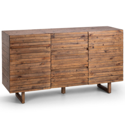 Julian Bowen Woburn 2 Door and 3 Drawer Sideboard - Brown - Wilko - thumbnail 3