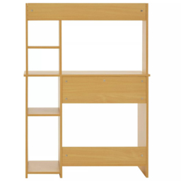 Interiors by Premier Housewares Home Office Desk Brown - Size: 90 x 50 x 128cm - Wilko - thumbnail 6
