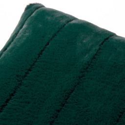 Paoletti Empress Emerald Faux Fur Cushion - Size: 45 x 45 cm - Green - Wilko - thumbnail 4