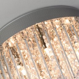 Silver Spiral 5 Light Chandelier - Wilko - thumbnail 5