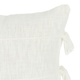 Eboni Tassel Cushion - Natural - Wilko - thumbnail 4